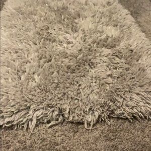 Faux fur rug